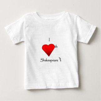 T-shirt Pour Bébé Amour de Shakespeare