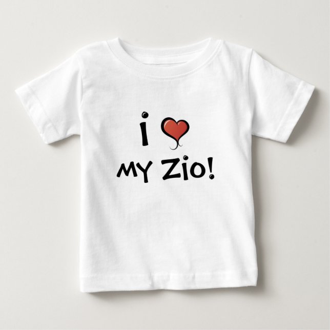 T-shirt Pour Bébé Amour de Zio (Devant)