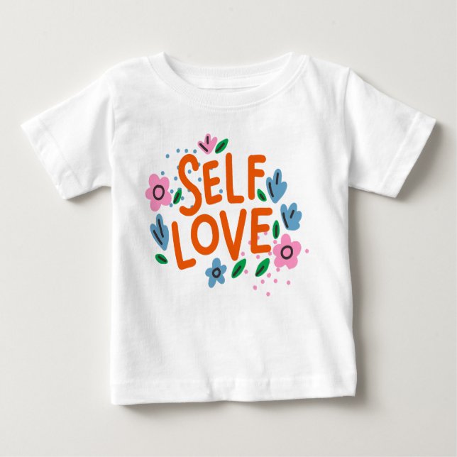 T-shirt Pour Bébé Amour personnel (Devant)