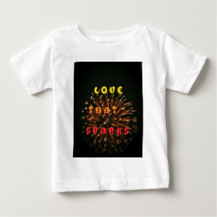 T-shirt Pour Bébé Amour qui éveille le design artistique Abstrait Im