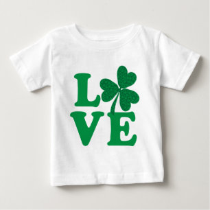 T-shirt Pour Bébé AMOUR shamrock