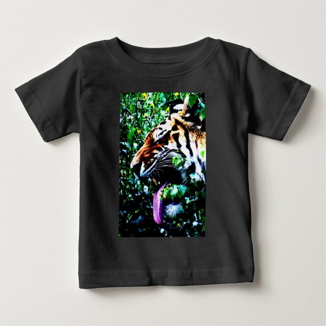T-shirt Pour Bébé Amur Tiger iccnm (Devant)