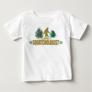 T-shirt Pour Bébé Amusant coup de couteau, chasseur de sasquatch