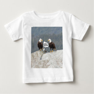 T-shirt Pour Bébé Amusants aigles et mouettes