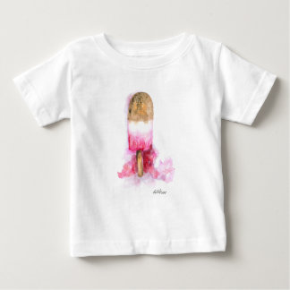 T-shirt Pour Bébé Amusants, chocolat d'été et crapaud de fraises