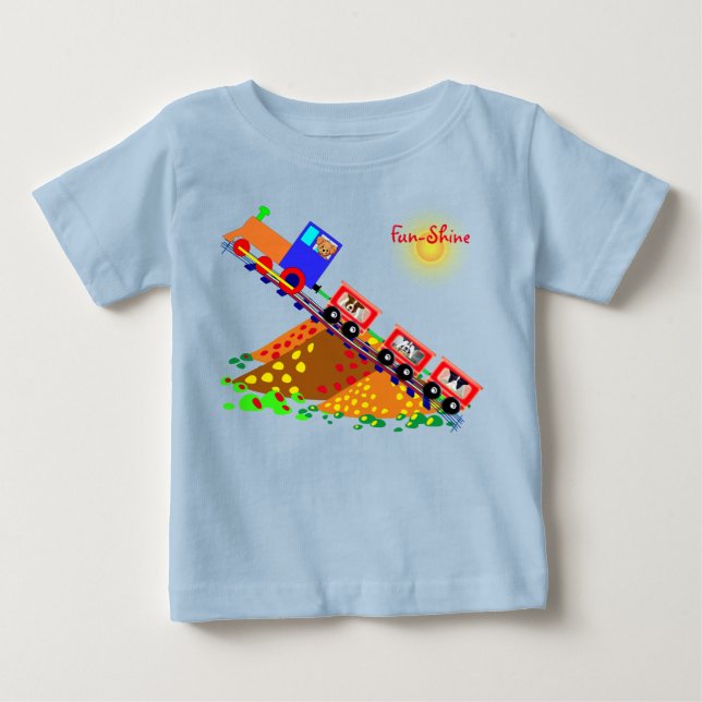 T-shirt Pour Bébé Amusement d'imagination - T-shirt bébé (Devant)