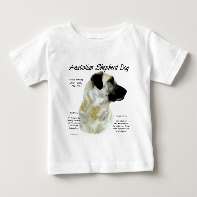 T-shirt Pour Bébé Anatolie Berger Histoire (Devant)