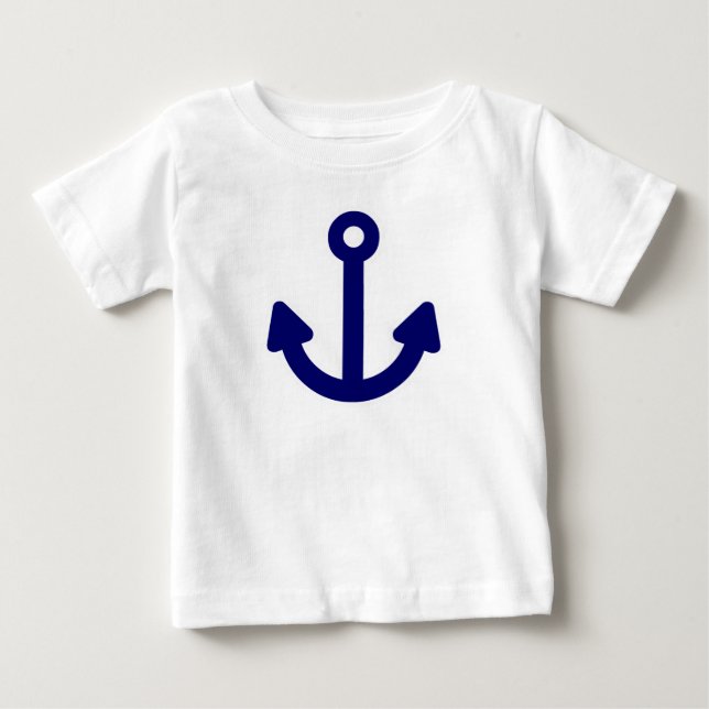 T-shirt Pour Bébé Anchor (Devant)