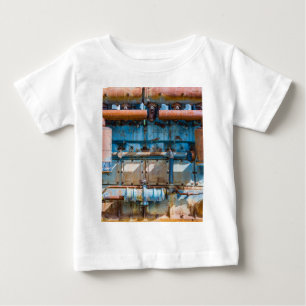 T-shirt Pour Bébé Ancien et rouillé Atlas Impérial moteur diesel à I