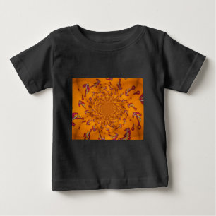 T-shirt Pour Bébé Ancre Kaleidoscope