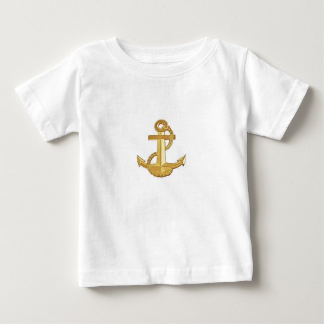 T-shirt Pour Bébé Ancre T-shirt bébé (Devant)
