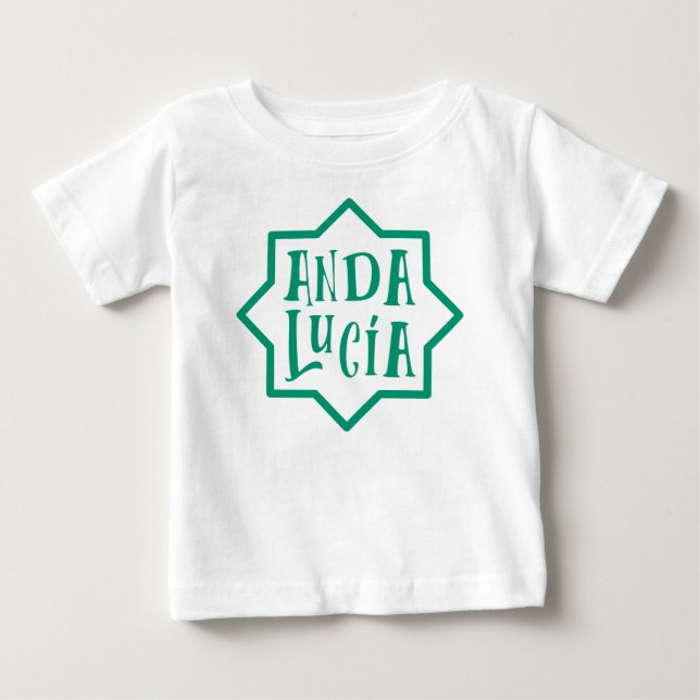 T-shirt Pour Bébé Andalousie 5 (Devant)