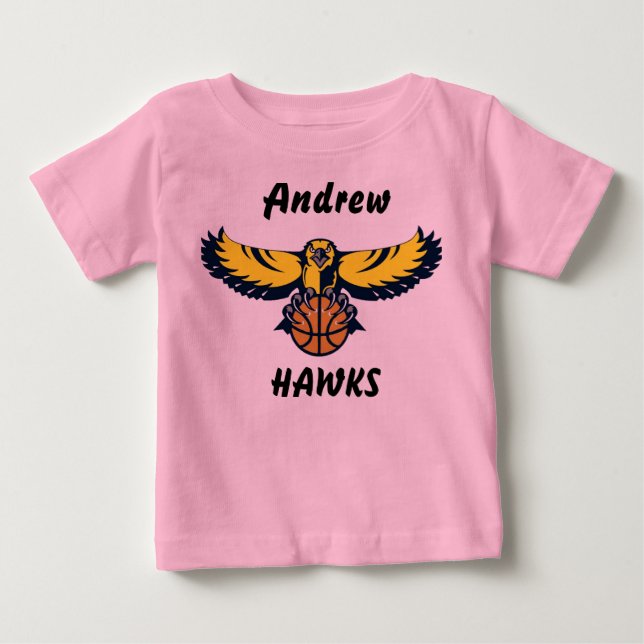 T-shirt Pour Bébé andrewhawks2, HAWKS, Andrew (Devant)