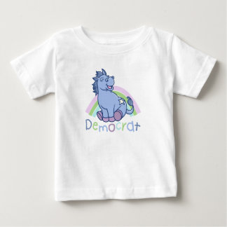 T-shirt Pour Bébé Âne de Démocrate de bébé