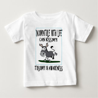 T-shirt Pour Bébé Âne de la trisomie 18