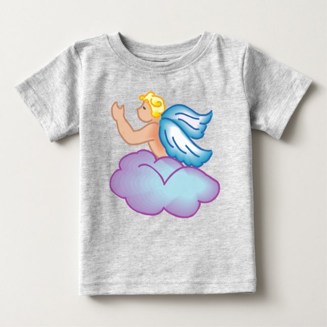 T-shirt Pour Bébé Ange bébé (Devant)