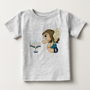 T-shirt Pour Bébé Ange de Menorah