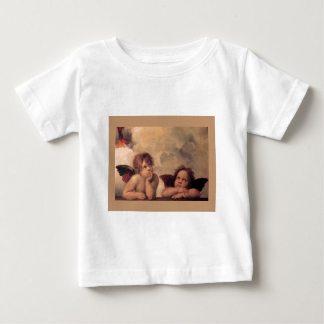 T-shirt Pour Bébé Ange Foi Raphael Bénédiction Cute (Devant)