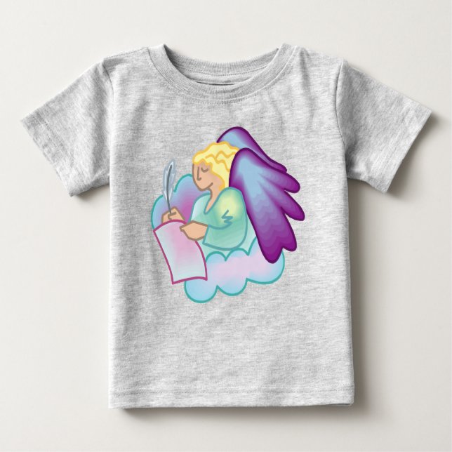 T-shirt Pour Bébé Ange littéraire (Devant)