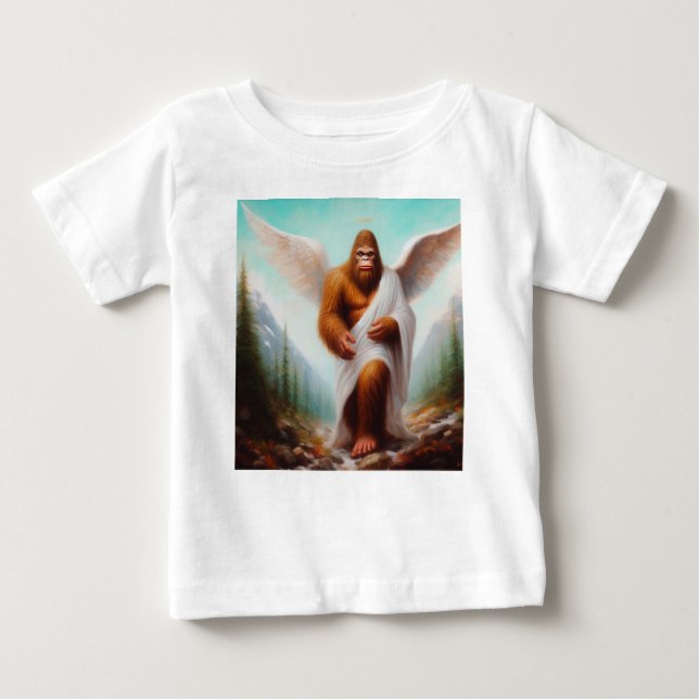 T-shirt Pour Bébé Angel de Bigfoot (Devant)