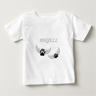 T-shirt Pour Bébé Angel Pet Animaux