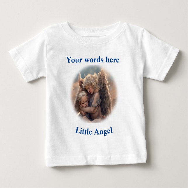 T-shirt Pour Bébé Anges (Devant)