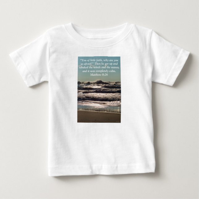 T-shirt Pour Bébé Angry Lake Michigan (Devant)