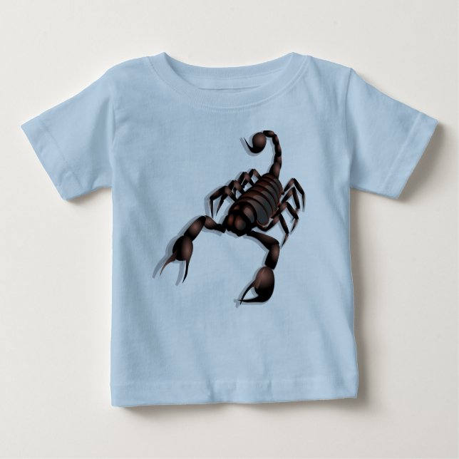 T-shirt Pour Bébé animal arachnide de scorpion (Devant)