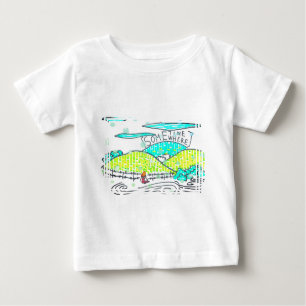 T-shirt Pour Bébé Animation sur les rêves quelque part / Parfois