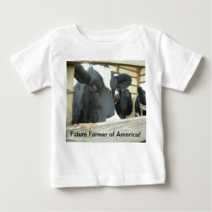 T-shirt Pour Bébé Animaux de ferme - futur agriculteur de l'Amérique