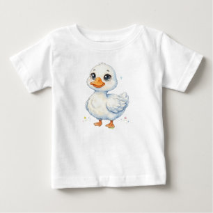 T-shirt Pour Bébé Animaux de ferme mignons-Caneton