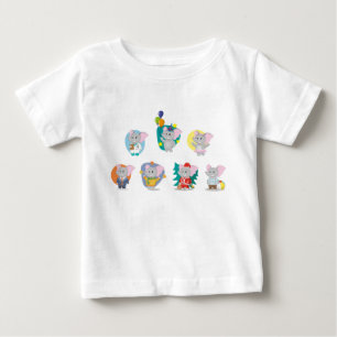 T-shirt Pour Bébé animaux, éléphants, éléphants enfants images