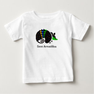 T-shirt Pour Bébé Animaux sauvages - Save ARMADILLOS - Faune