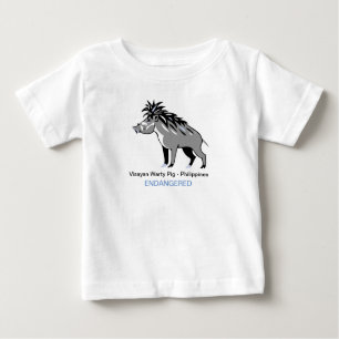 T-shirt Pour Bébé Animaux sauvages - Vayan warty PIG - Warthog- Natu