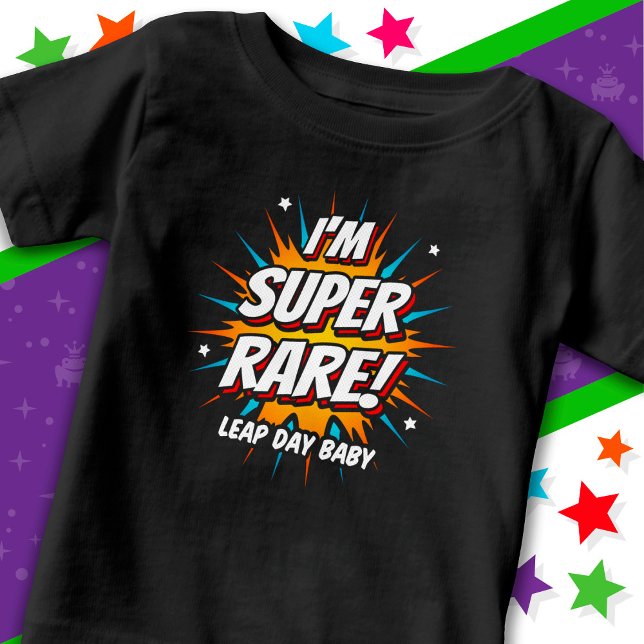 T-shirt Pour Bébé Année bissextile Anniversaire 29 février Jour biss (Créateur téléchargé)