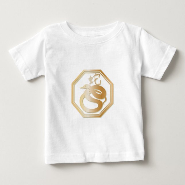 T-shirt Pour Bébé Année du serpent (Devant)
