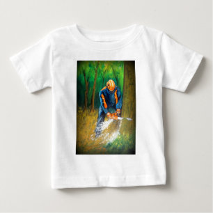 T-shirt Pour Bébé Anniversaire de cadeau de Noël d'arboriste de