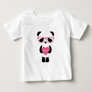 T-shirt Pour Bébé Anniversaire de Cute Panda