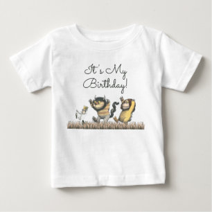 T-shirt Pour Bébé Anniversaire de Là où les choses sauvages sont