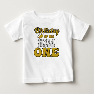 T-shirt Pour Bébé Anniversaire de la Sauvageonne