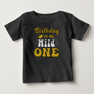 T-shirt Pour Bébé Anniversaire de la Sauvageonne