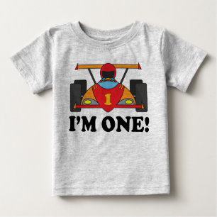 T-shirt Pour Bébé Anniversaire de voiture de course le ęr je suis un