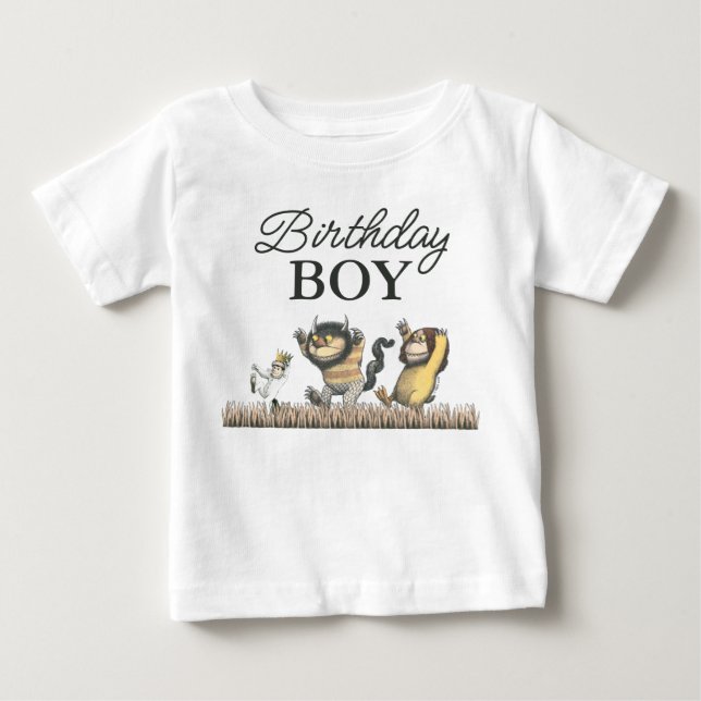 T-shirt Pour Bébé Anniversaire de Where the Wild Things Are (Devant)
