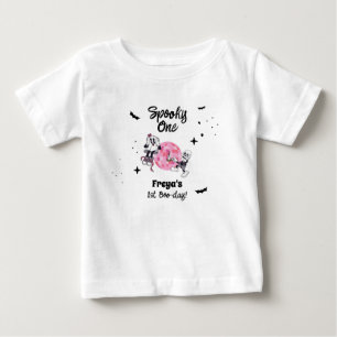 T-shirt Pour Bébé Anniversaire des un an épouvantable d'Halloween
