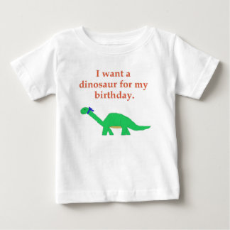T-shirt Pour Bébé Anniversaire Dinosaur vêtements