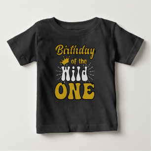 T-shirt Pour Bébé Anniversaire Du Far One