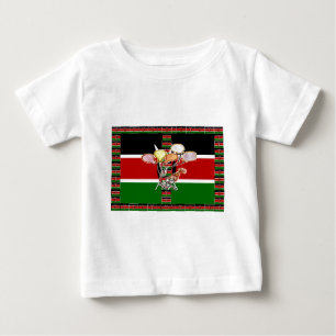 T-shirt Pour Bébé anniversaire du Kenya