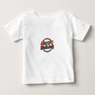 T-shirt Pour Bébé anniversaire heureux