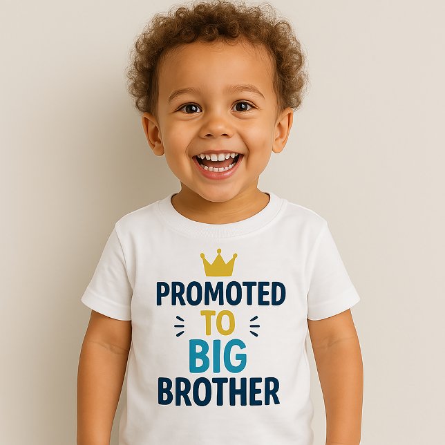 T-shirt Pour Bébé Annonce de promotion au rang de grand frère pour u (Créateur téléchargé)