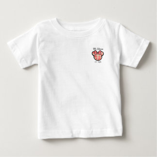 T-shirt Pour Bébé Annonce Grande Sœur Arc & Oreilles de Souris EST.